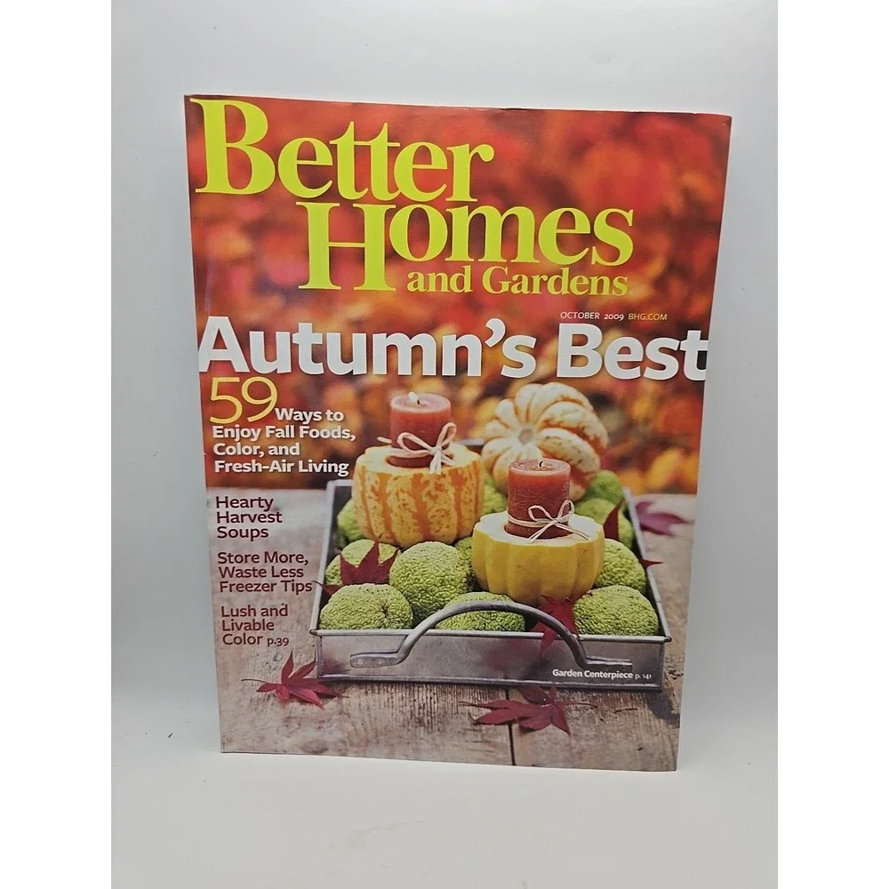2009 Better Homes & Gardens: Autumn's‎ Best & 59 Ways to Enjoy Fall Foods